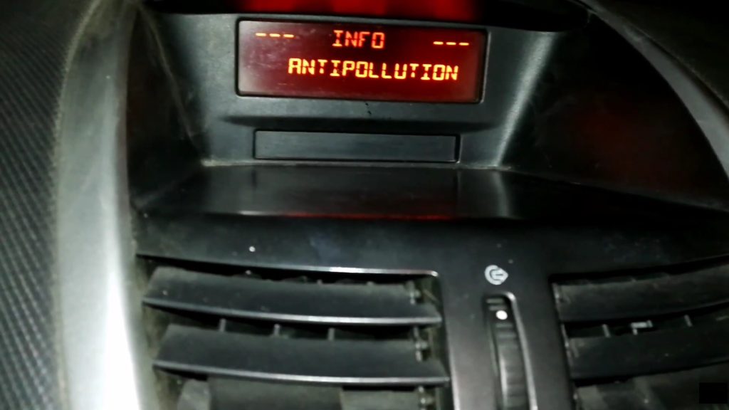 Antipollution Fault